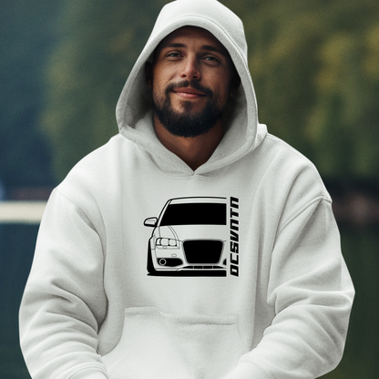 4.	Audi S3 8P T-Shirt mit Print, Car Shirt für Audi Fans Baujahr 2006