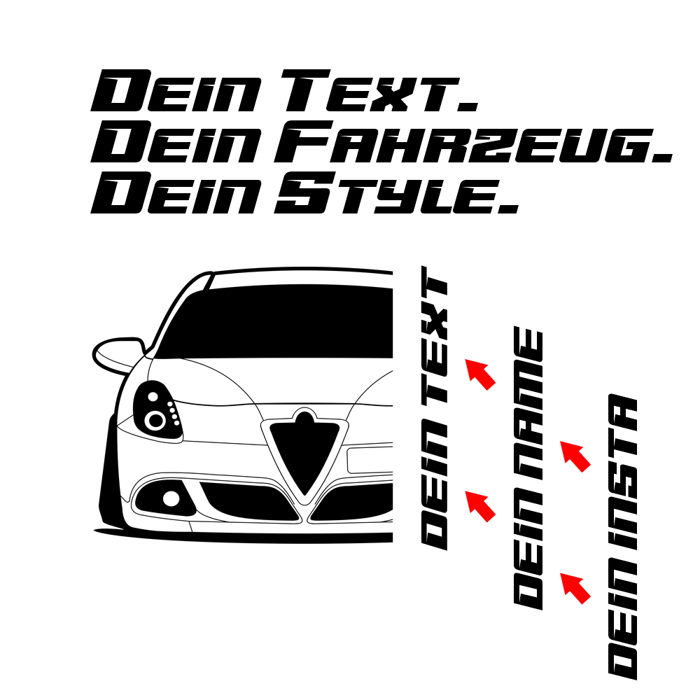 Alfa Romeo Giulietta 940 MY 2010 – customizable Shirts & Hoodies