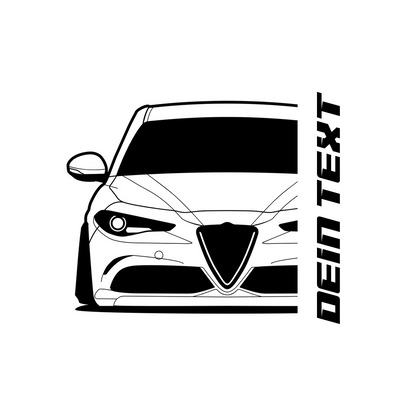 Alfa Romeo Giulia MY 2016 – customizable Shirts & Hoodies