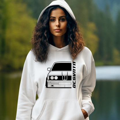 BMW E21 T-Shirt mit Print, Car Shirt für BMW Fans Baujahr 1975