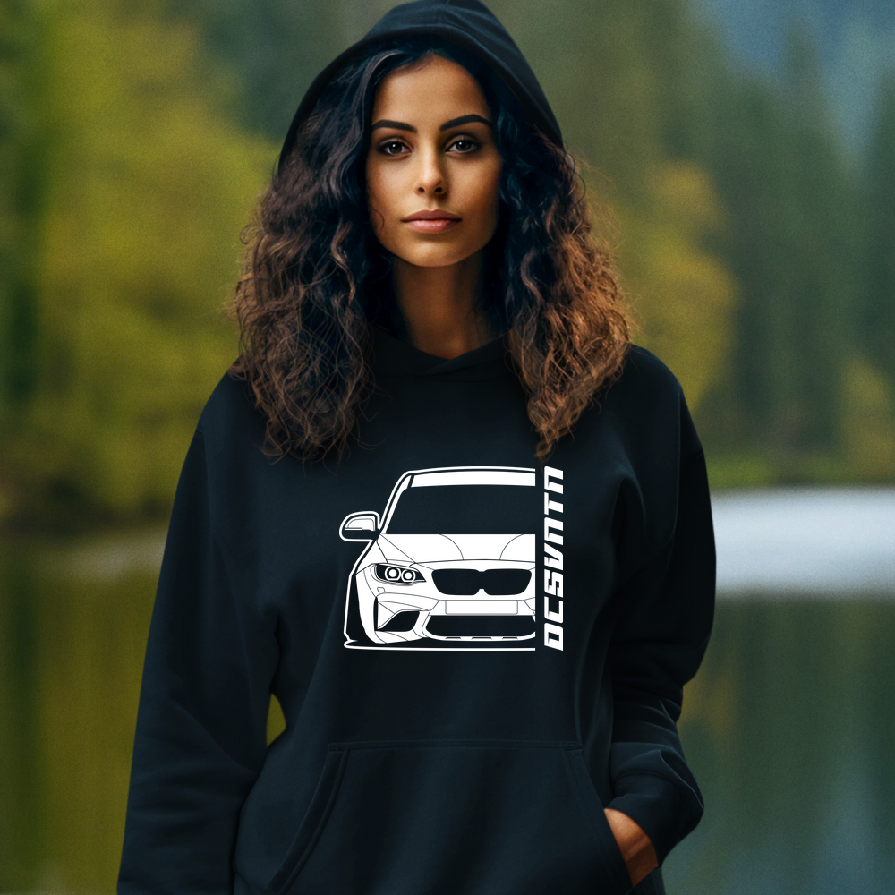 BMW M2 F87 Coupe Hoodie mit Print, Auto Hoodie für BMW Fans Baujahr 2016