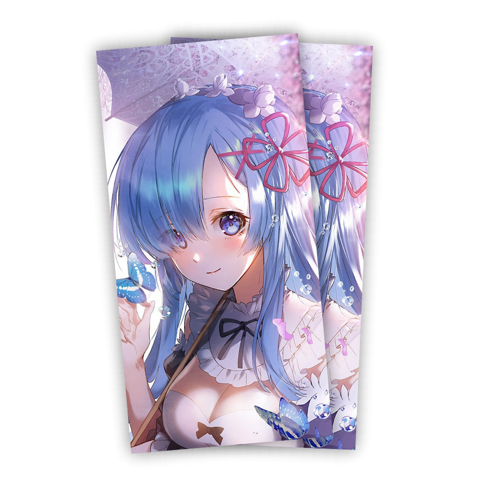 Manga Umbrella B-Säulenskin am Fahrzeug