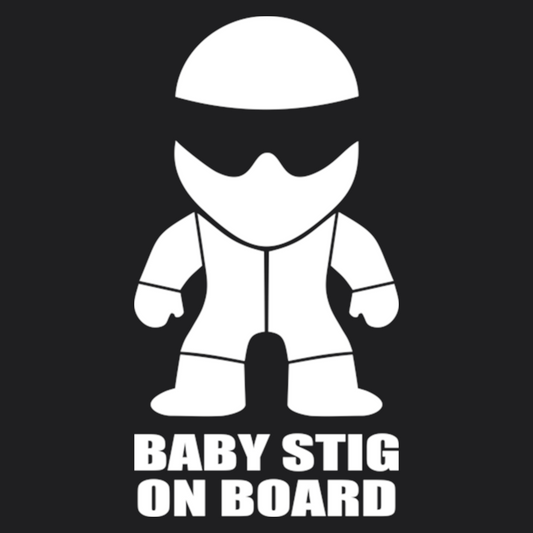 The Stig Baby – Baby Sticker