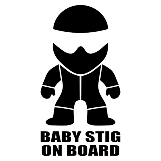 The Stig Baby – Baby Sticker