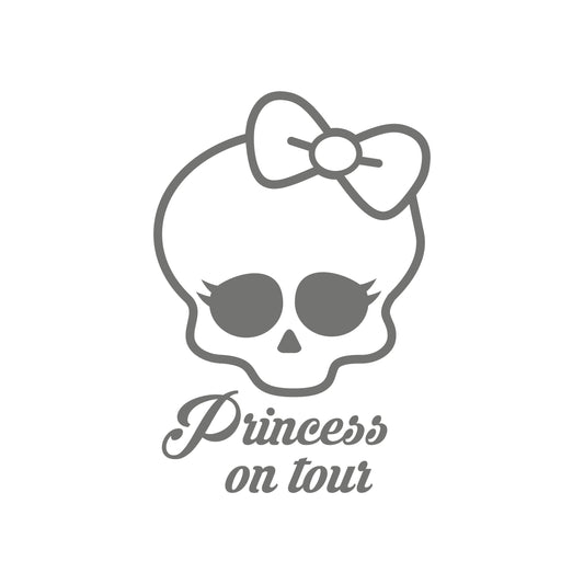 Baby Totenkopf Princess on Tour – Baby Sticker