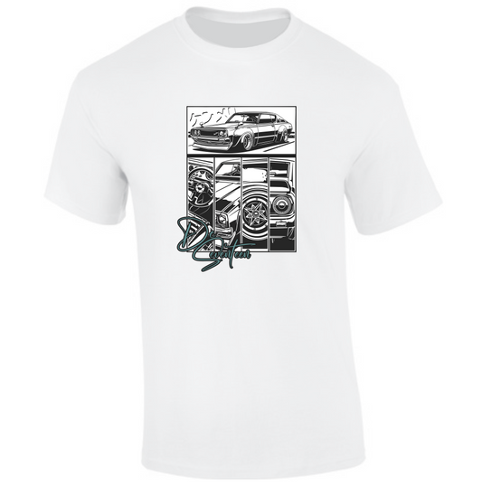 CP-001 Skyline Comic Oldscool T-Shirt