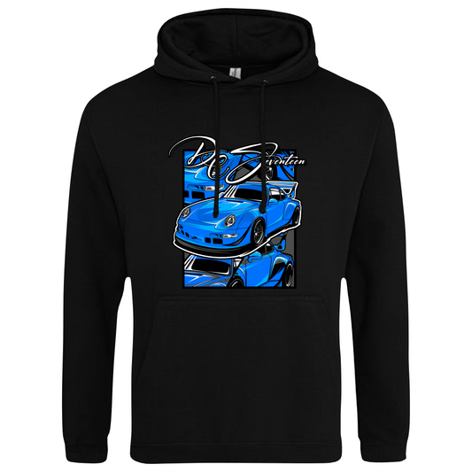 CP-006 Porsche Breitbau Blau DC Seventeen Hoodie