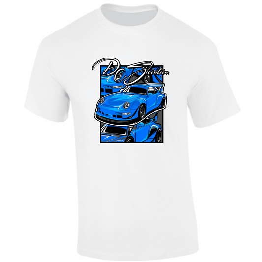 CP-006 Porsche Breitbau Blau DC Seventeen T-Shirt