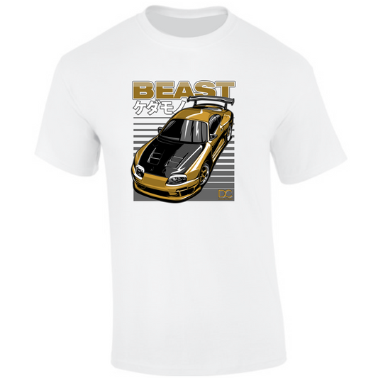 CP-012 Toyota Supra Beast Gold T-Shirt