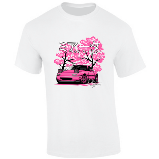 CP-024 Mazda MX5 Kirschbaum Pink T-Shirt