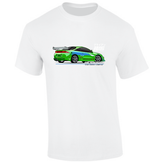 CP-086 Mitsubishi Eclipse Paul Walker T-Shirt