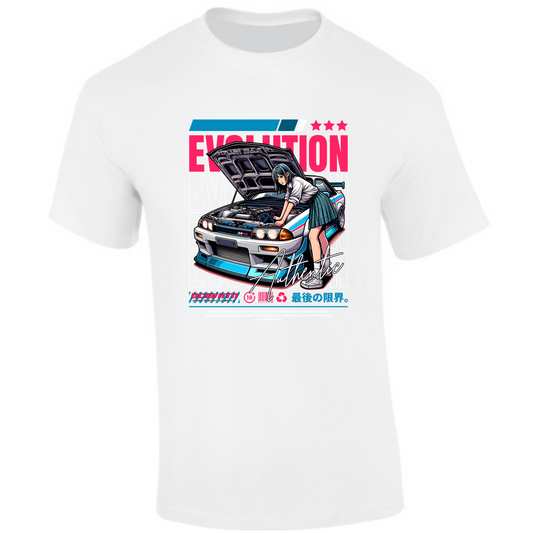 CP-103 Evolution Anime Mitzu T-Shirt weiß