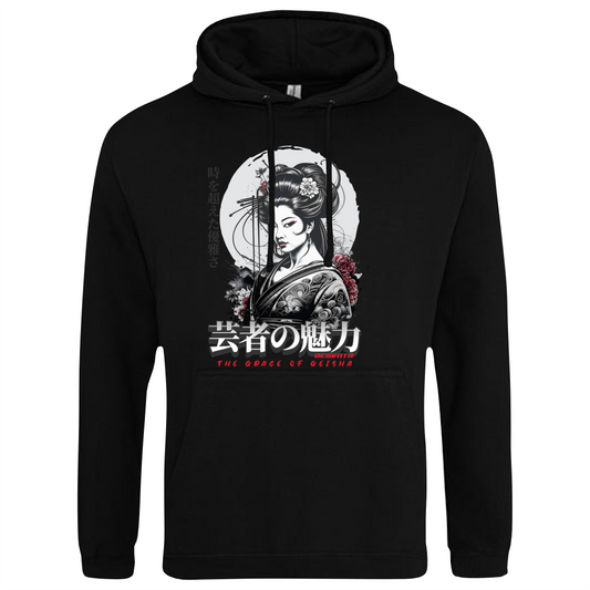 CP-207 The Grace of Geisha Hoodie schwarz