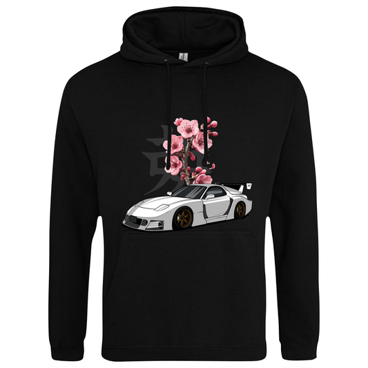 CP-213 RX7 Liberty Cherry Blossom Hoodie schwarz