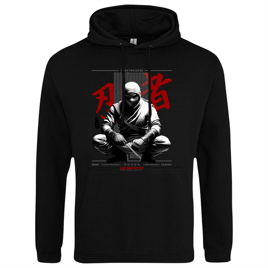 CP-224 Ghostwisper Samurai Hoodie schwarz
