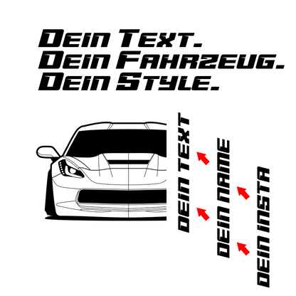 2014 Chevrolet Corvette C7 Stingray – customizable Shirts & Hoodies