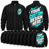 Custom Event Jacken mit Stehkragen – 10er Paket