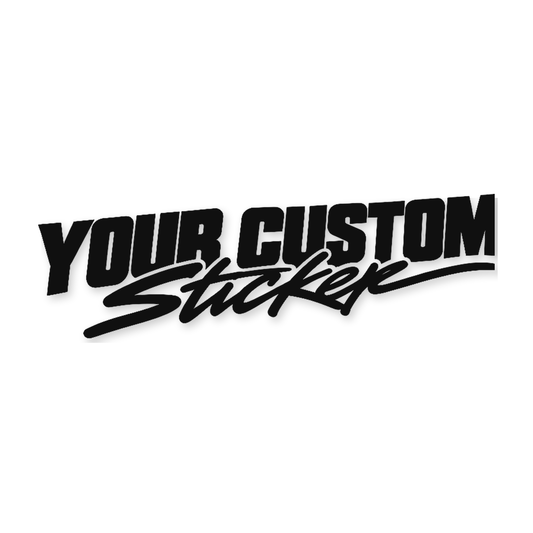 Custom Event Folienaufkleber – Dein Wunschsticker