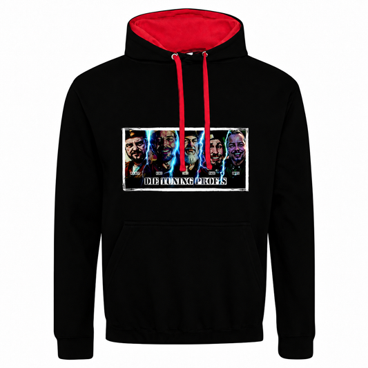 Tuning Profi Fun Face Hoodie Kontrast