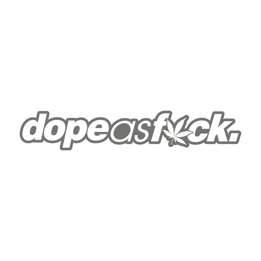 Dope as Fuck 17 cm Sticker