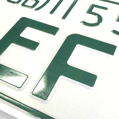 EF9 JDM License Plate Bild 4