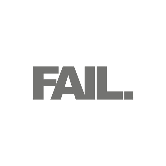 Fail Small Sticker