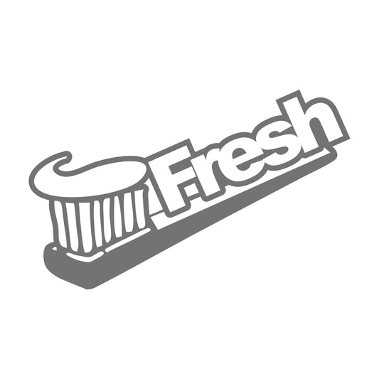 Fresh Zahnbürste 17 cm Sticker