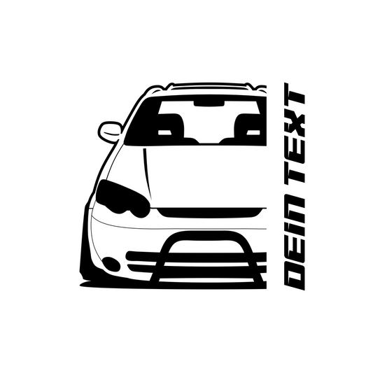 Honda HR-V GH4 Facelift BJ 2002 – personalisierbares Shirt & Hoodie