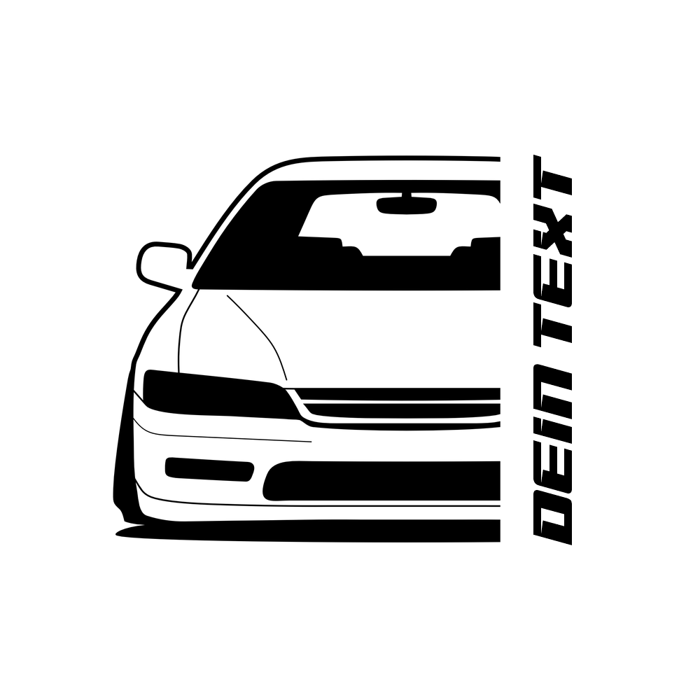 Honda Accord CF2 BJ 1994 – personalisierbares Shirt & Hoodie