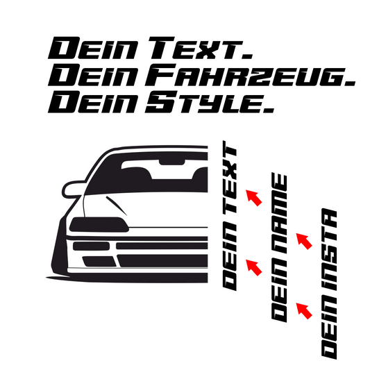 Honda CRX EE8 MY 1989 – customizable Shirts & Hoodies
