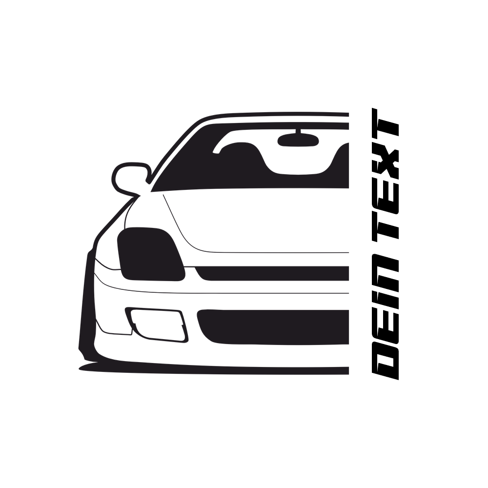 Honda Prelude BB6 BJ 1997 – personalisierbares Shirt & Hoodie