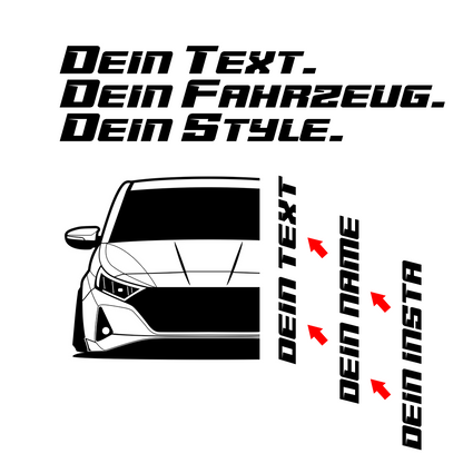 Hyundai I20 N BJ 2020 – personalisierbares Shirt & Hoodie