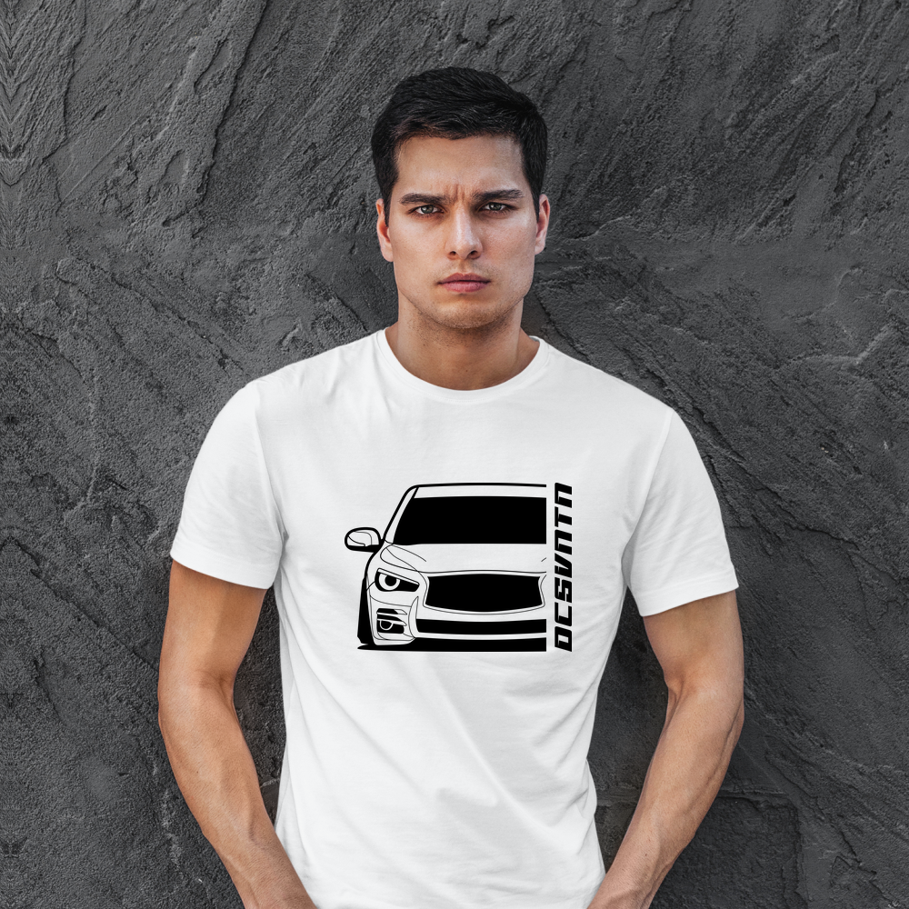 Infinity Q50 BJ 2013 – personalisierbares Shirt & Hoodie
