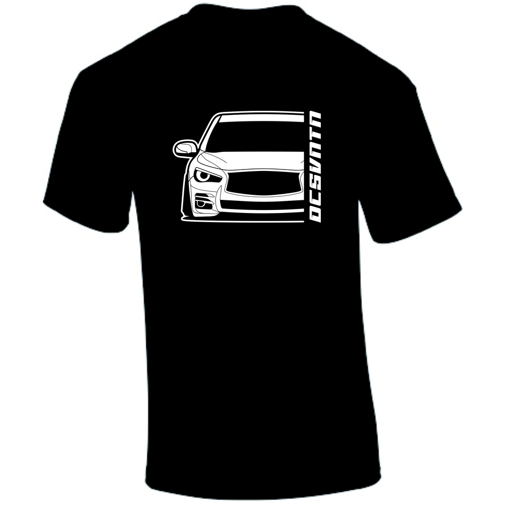 Infinity Q50 BJ 2013 – personalisierbares Shirt & Hoodie