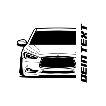 Infinity Q60 BJ 2017 – personalisierbares Shirt & Hoodie