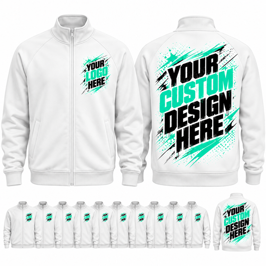 Custom Event Jacken mit Stehkragen – 10er Paket