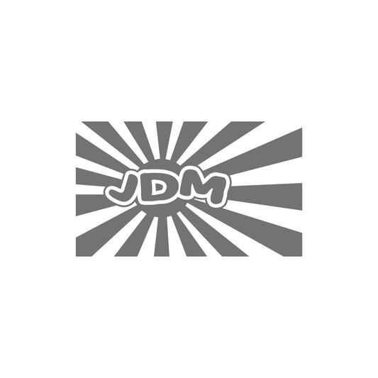 Jdm Sun Cartoon Rising Sun 10cm Sticker