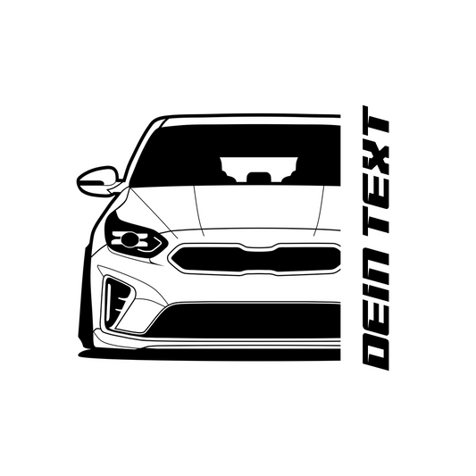 Kia Ceed Proceed GT BJ 2019 – personalisierbares Shirt & Hoodie