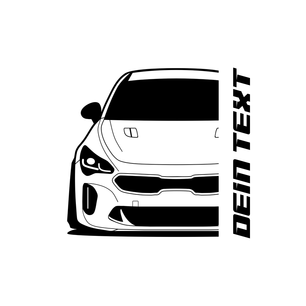 Kia Stinger GT-Line 2.0 MY 2017 – Customizable Shirts & Hoodies