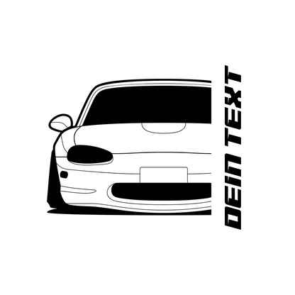 1998 Mazda MX-5 NB Pre-facelift – customizable Shirts & Hoodies