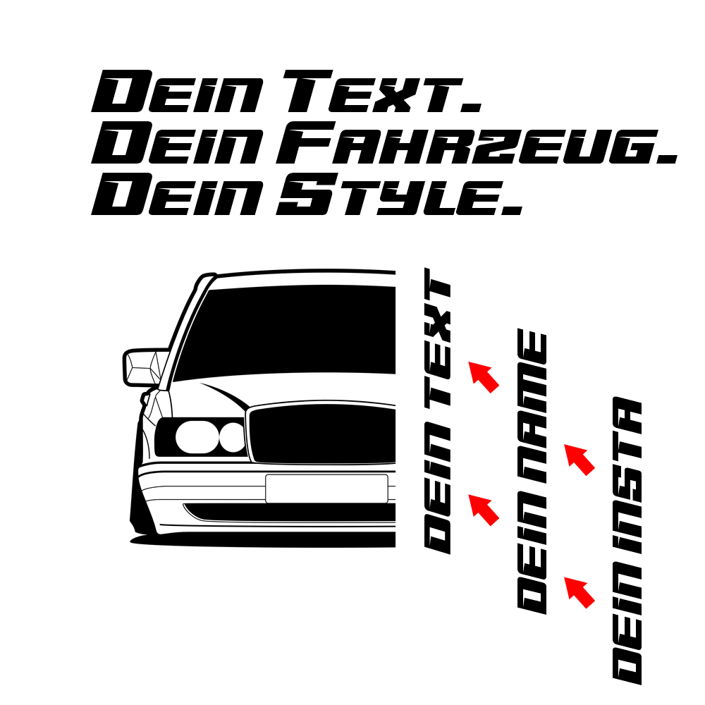 Mercedes 190 W201 MY 1982 – customizable Shirts & Hoodies