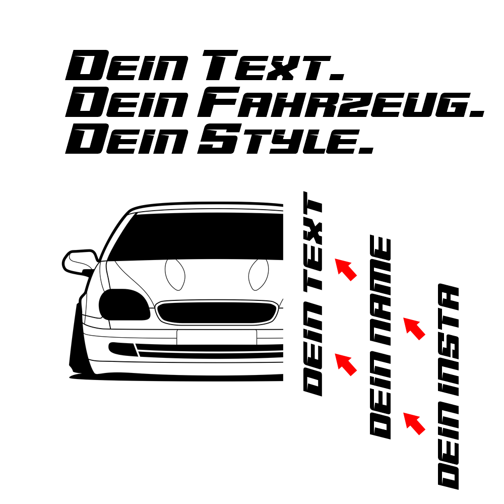 Mercedes SLK R170 BJ 1996 – personalisierbares Shirt & Hoodie