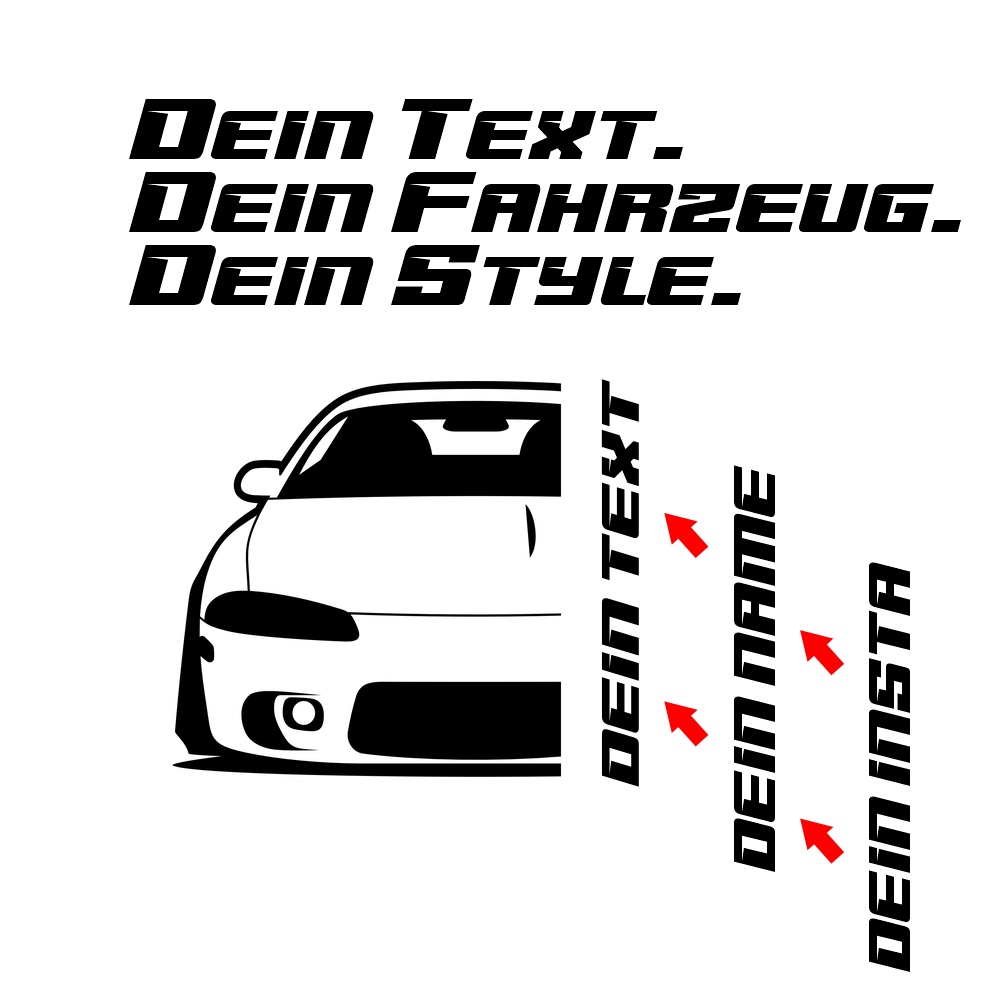Mitsubishi Eclipse D30 BJ 1995 – personalisierbares Shirt & Hoodie