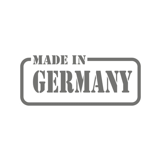 Made in Germany – 12 cm Autofolie Sticker