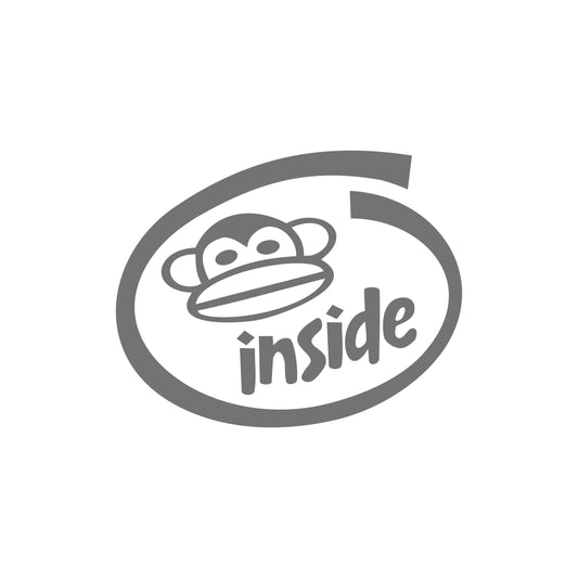 Monkey Inside Sticker