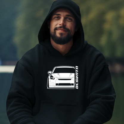 Nissan Skyline GT-R DBA MY 2007 – customizable Shirts & Hoodies