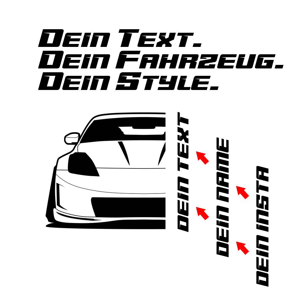 Nissan 350Z pre-facelift MY 2002 – customizable Shirts & Hoodies