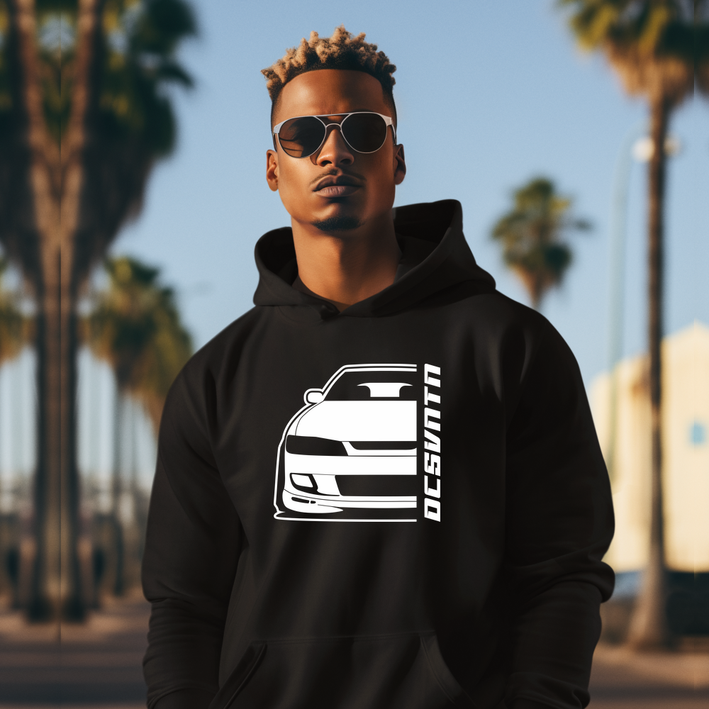 Nissan Almera N 15 Topsport Custom BJ 1995 – personalisierbares Shirt & Hoodie