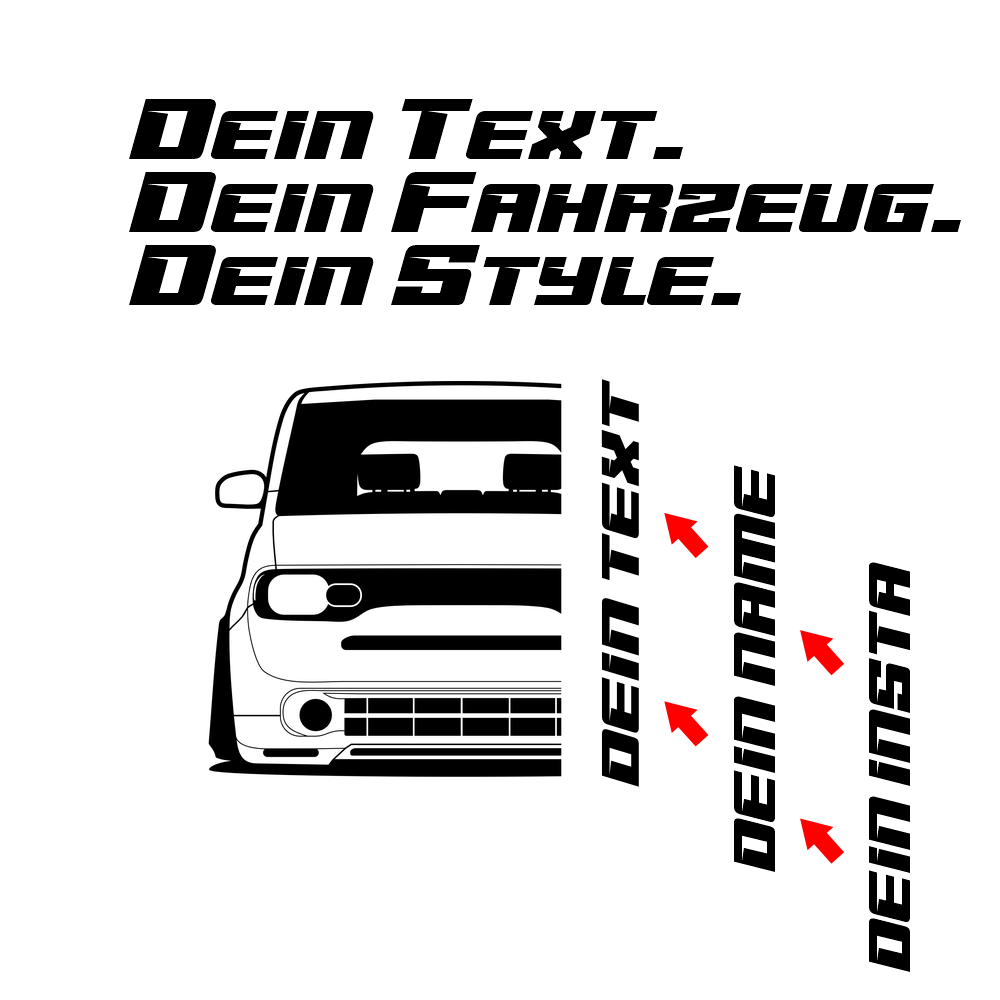 Nissan Cube Z12 MY 2008 – customizable Shirts & Hoodies