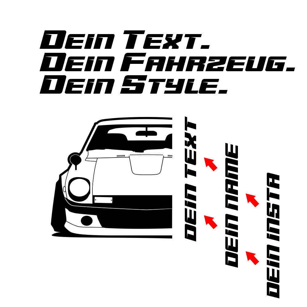 Nissan Datsun 240Z 260Z 280Z Fairlady MY 1969 – customizable Shirts & Hoodies